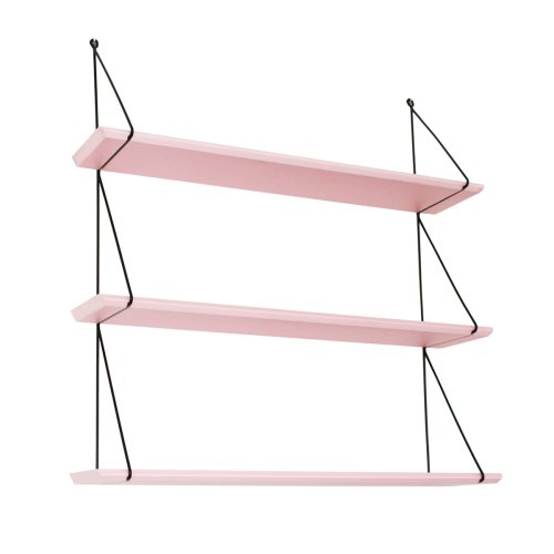 Etagère Babou triple - Rose clair