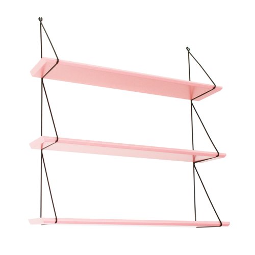 Etagère Babou triple - Rose corail