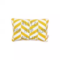Coussin Allez Hop Hop Hop au lit !