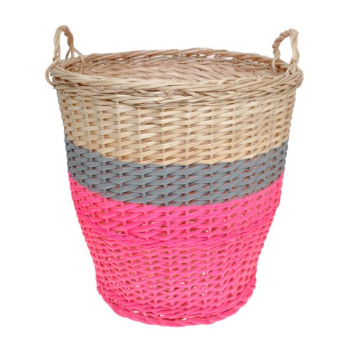 Panier Ratatouille L - Rose fluo