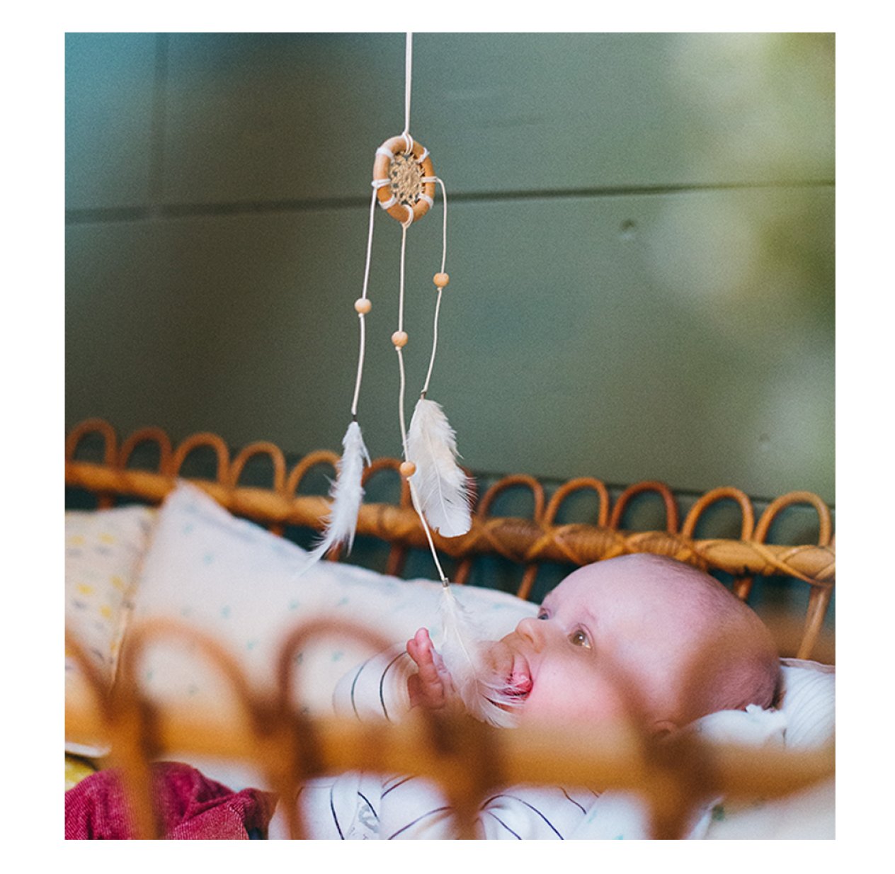 Attrape rêve brodé - S