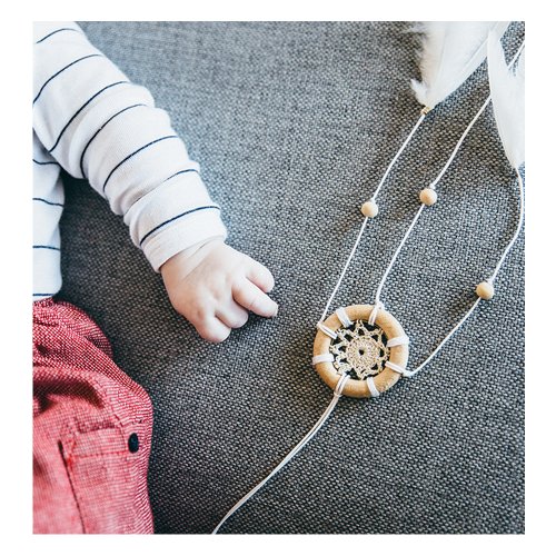 Attrape rêve brodé - S