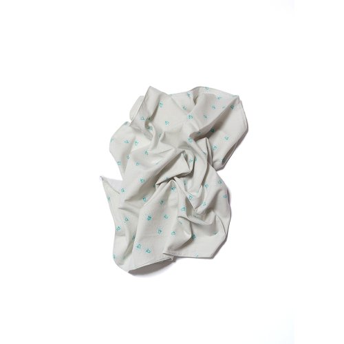 Doudou old style et gaze birds - Turquoise