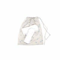 Petit lange bébé Bird - Turquoise