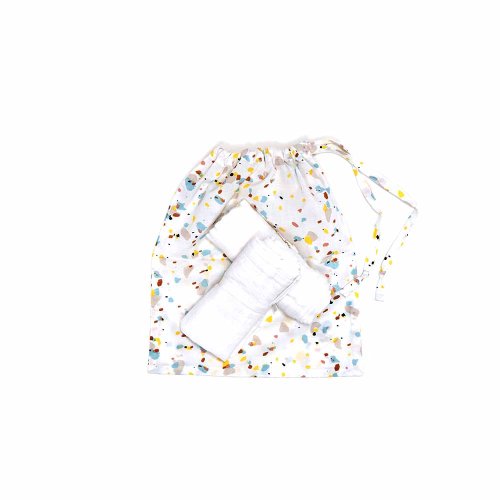 Petit lange bébé Nougatine - Jaune