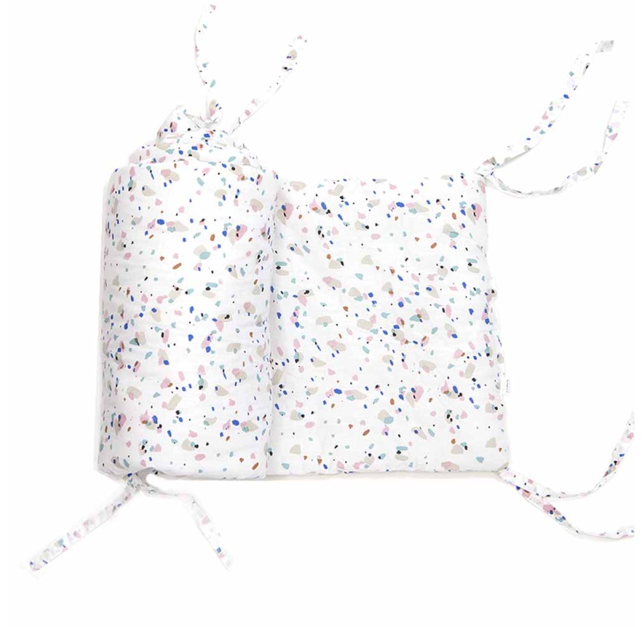 Tour de lit moelleux Nougatine - Rose