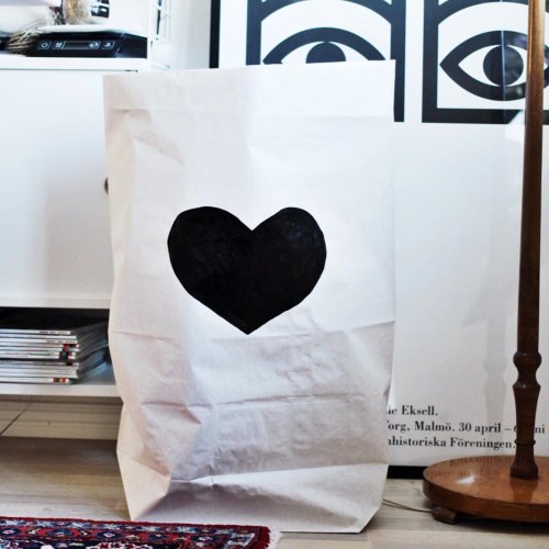 Sac en papier Coeur