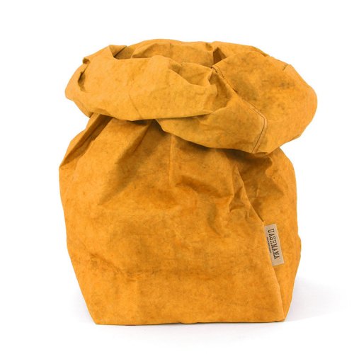 Sac en papier XL ou XXL - Jaune