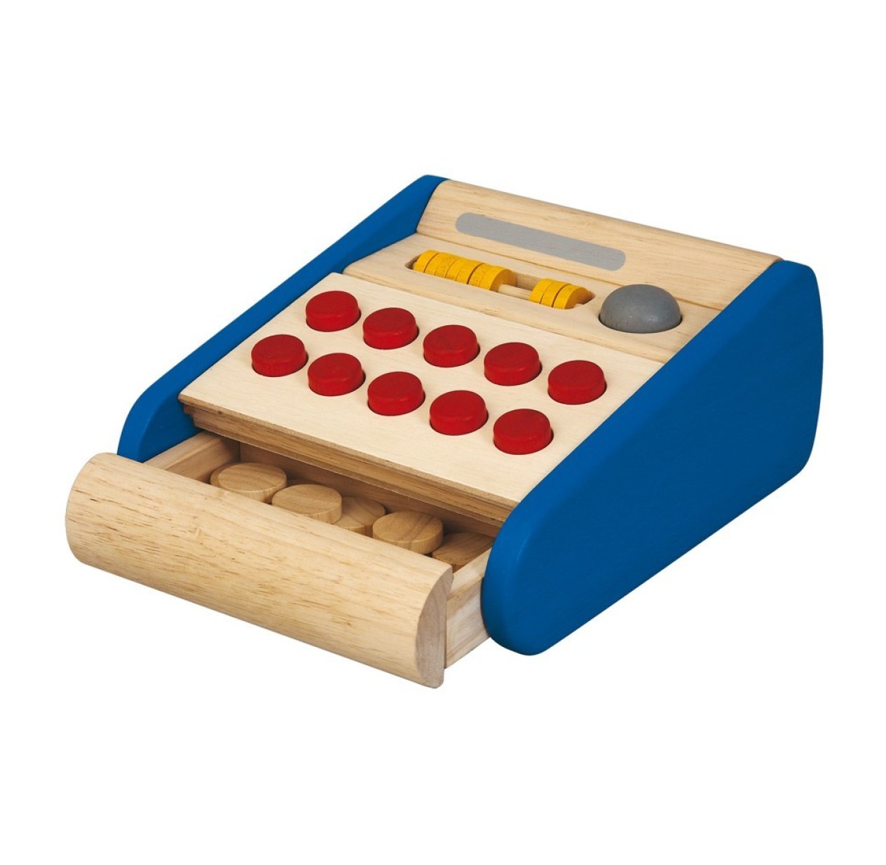 Caisse Enregistreuse Jouet RedCrab - Avec Scanner Et Calculatrice - Supermarché Enfant Pliable - Dès 3 Ans