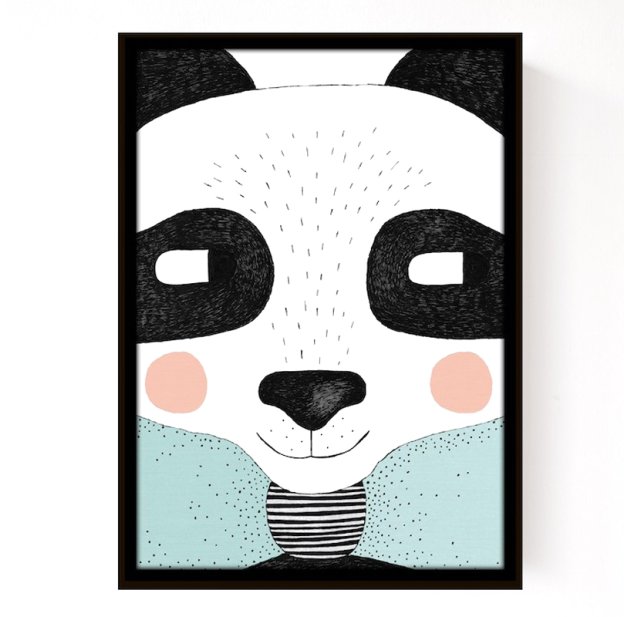 Affiche Big Panda Seventy Tree Pour Chambre Enfant Les Enfants Du Design