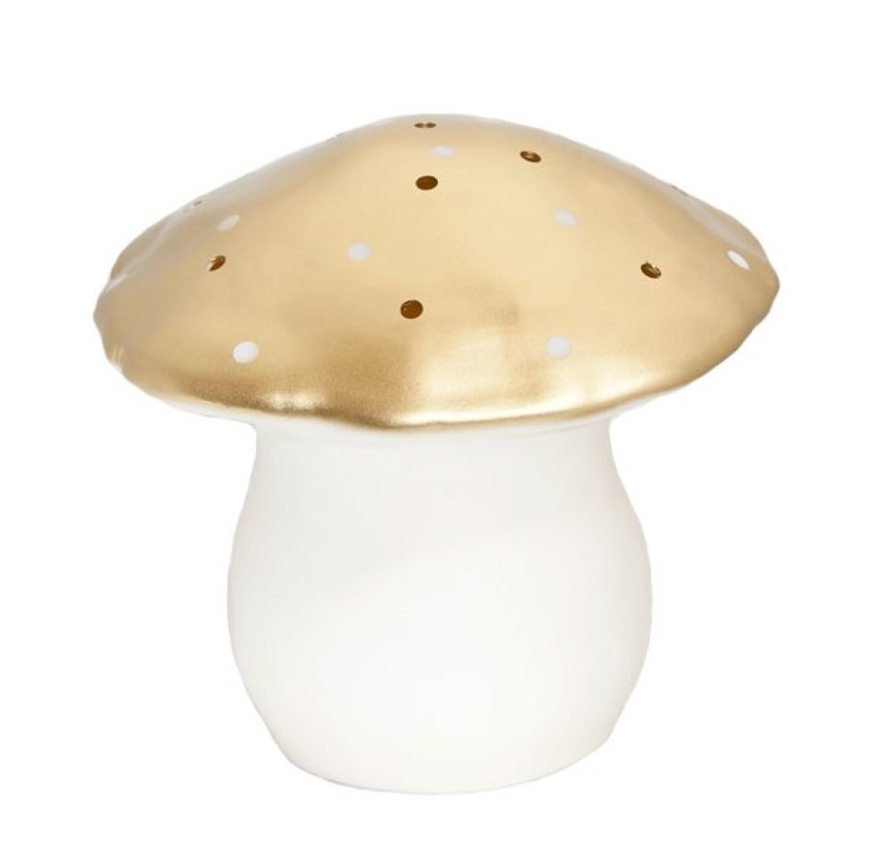 Veilleuse lampe Champignon - Grand Modèle - Doré
