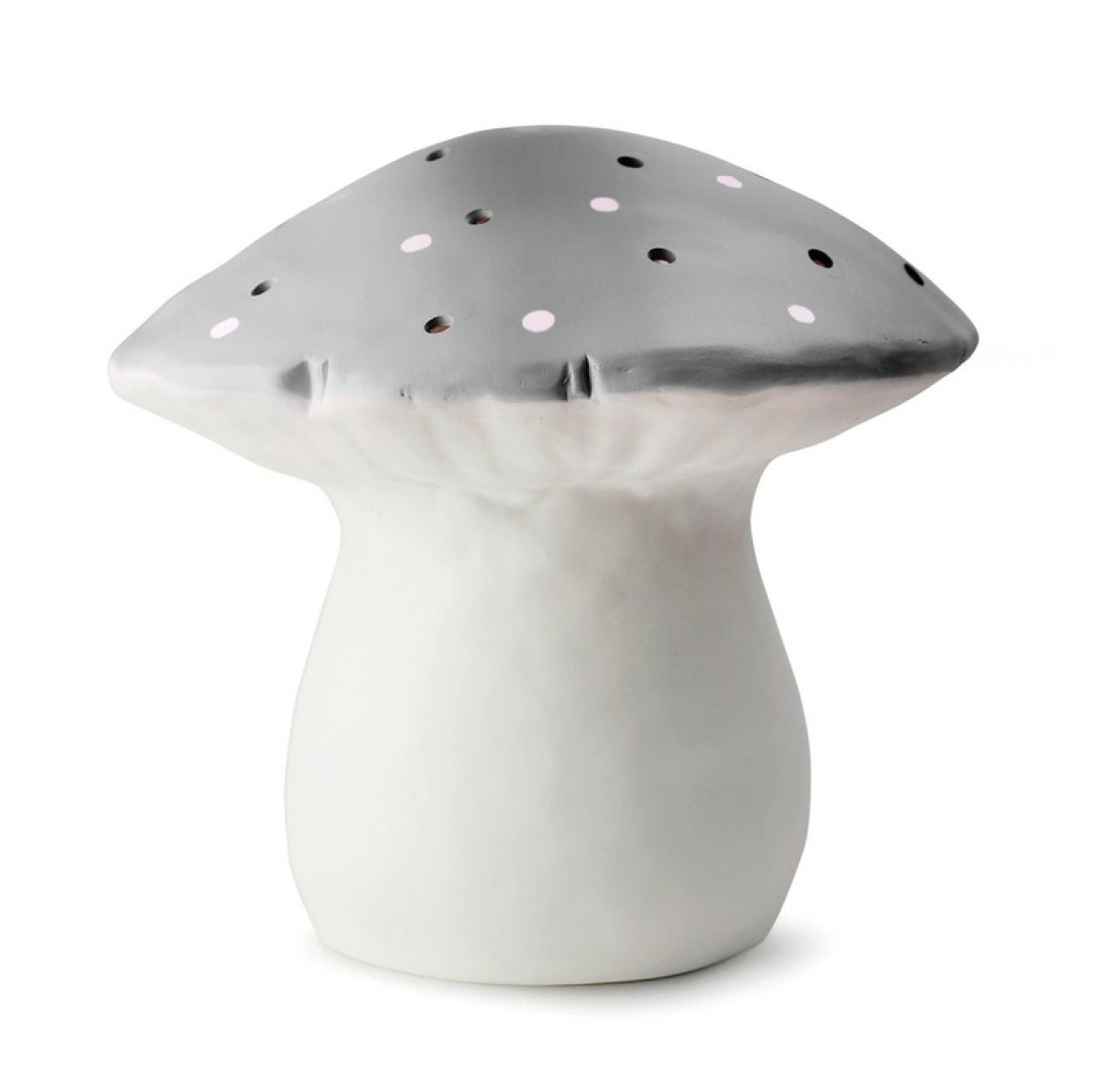 Veilleuse lampe Champignon - Grand Modèle - Argent