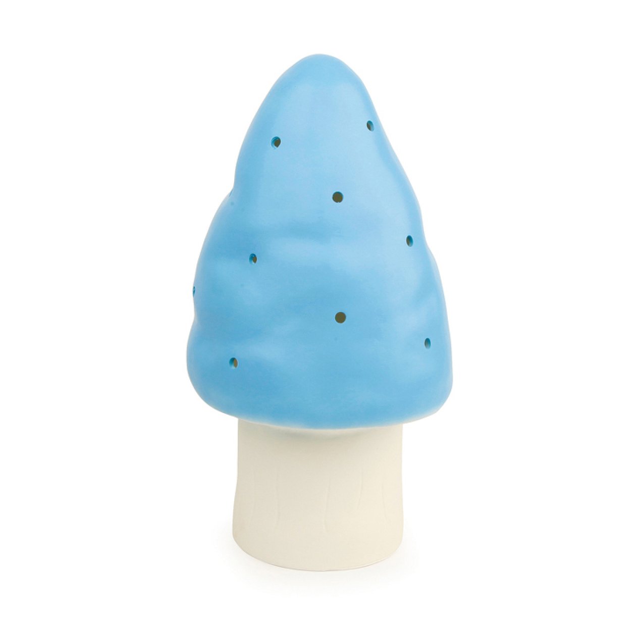 Veilleuse petite lampe Champignon - Bleu