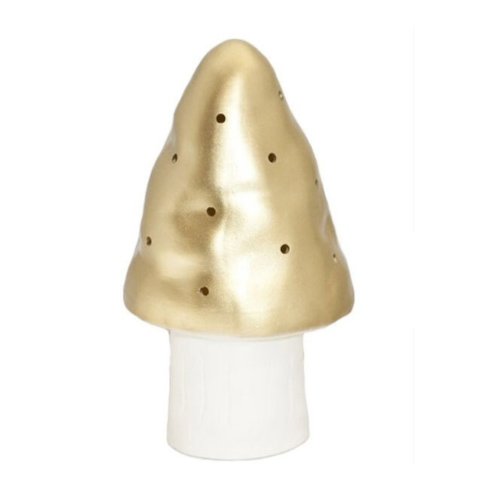 Veilleuse petite lampe Champignon - Doré