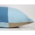 Coussin en lin 40 x 60 cm - Bleu