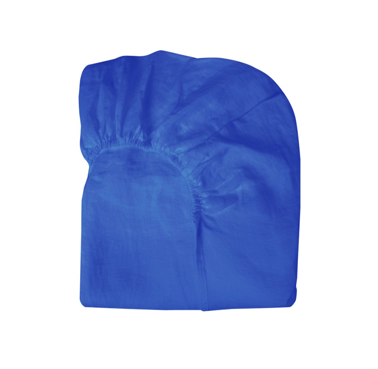 Drap Housse Lin 90 x 200 - Indigo