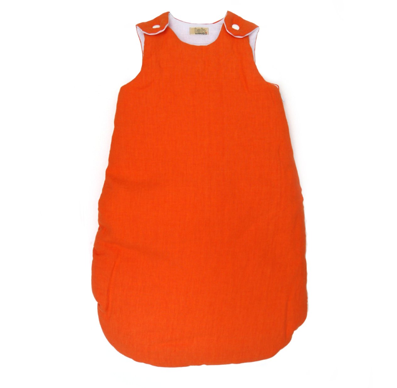 Turbulette en lin - Orange