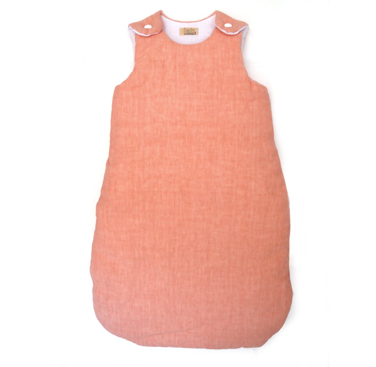 Turbulette en lin - Rose Blush