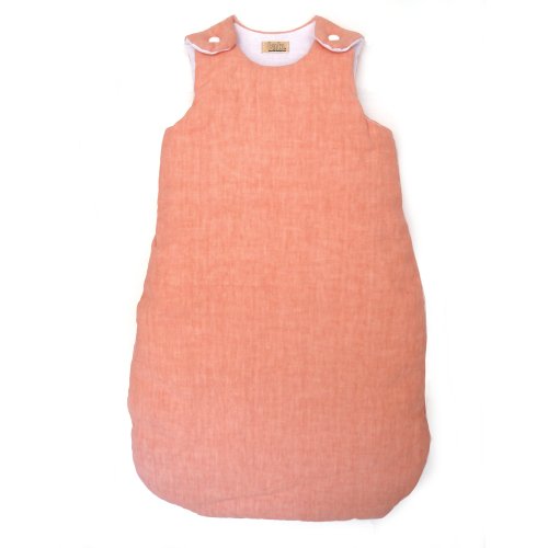 Turbulette en lin - Rose Blush