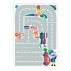 Gommettes magiques Routes
