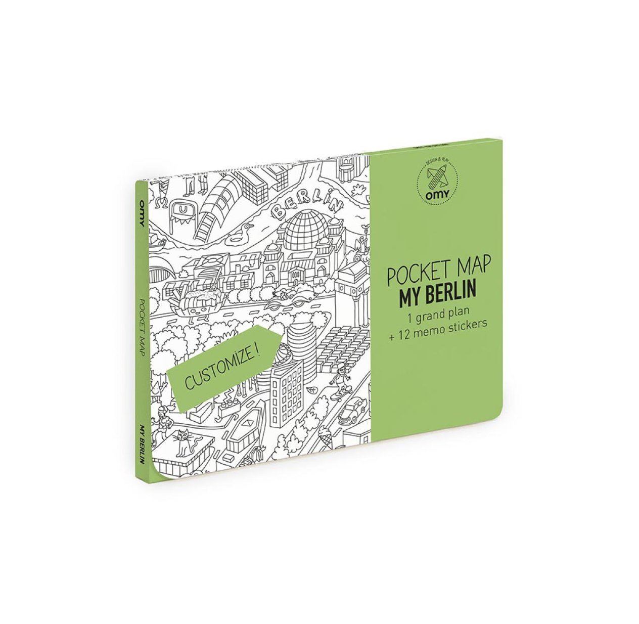 My Berlin - Pocket map à colorier