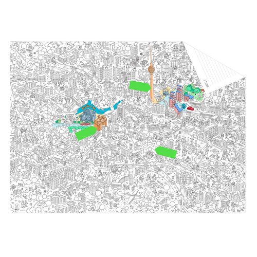 My Berlin - Pocket map à colorier