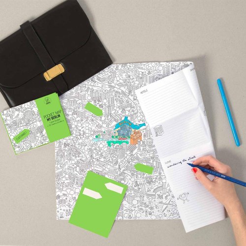 My Berlin - Pocket map à colorier