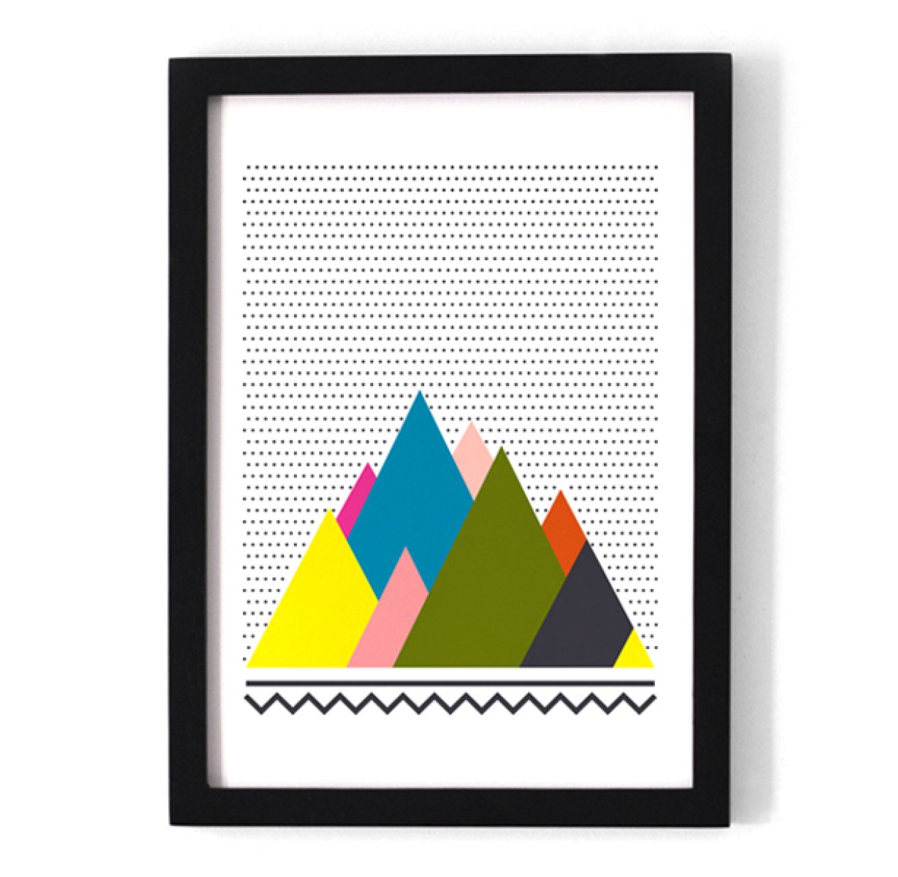 Affiche Montagne A4