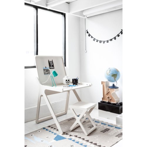 Tabouret X Stool - Cérusé Blanc