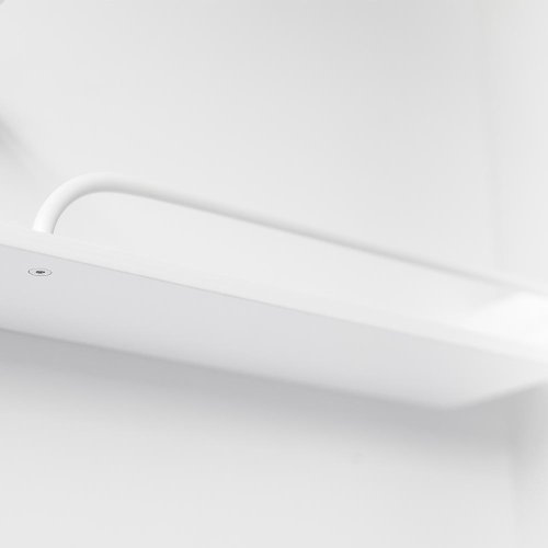 Etagère XL - Bois Blanc/Métal Blanc