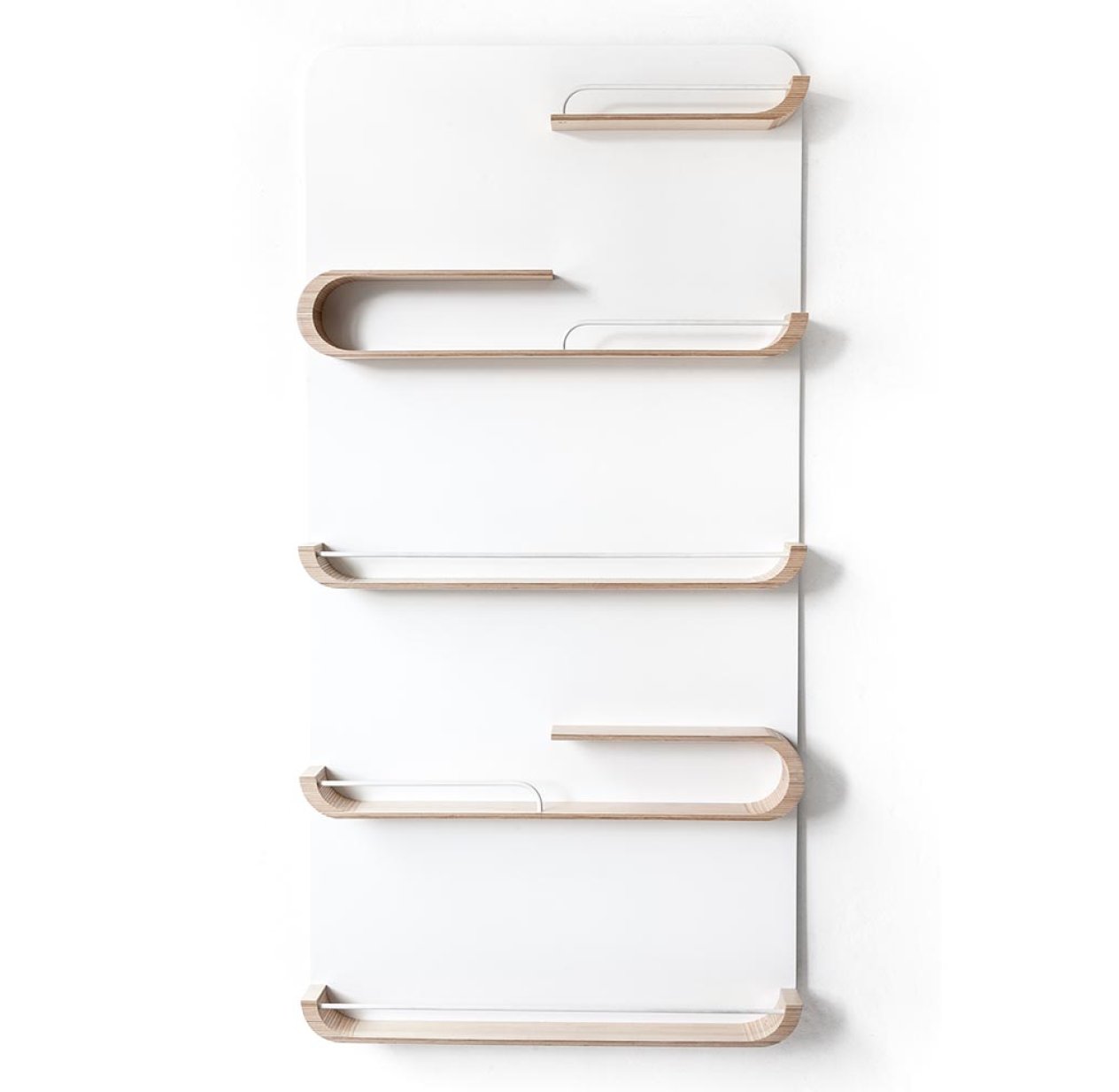 Etagère XL - Bois/Métal Blanc