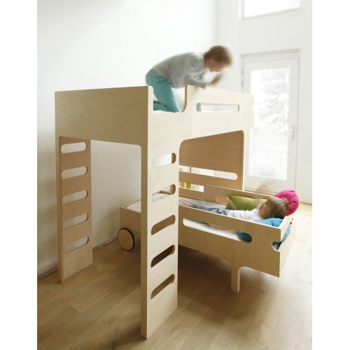 Lit superposé F+ R Bed - Naturel