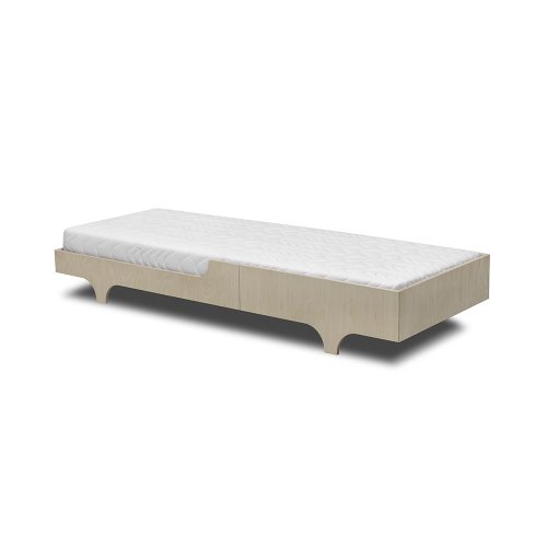 Lit enfant A Teen Bed et son matelas - Naturel