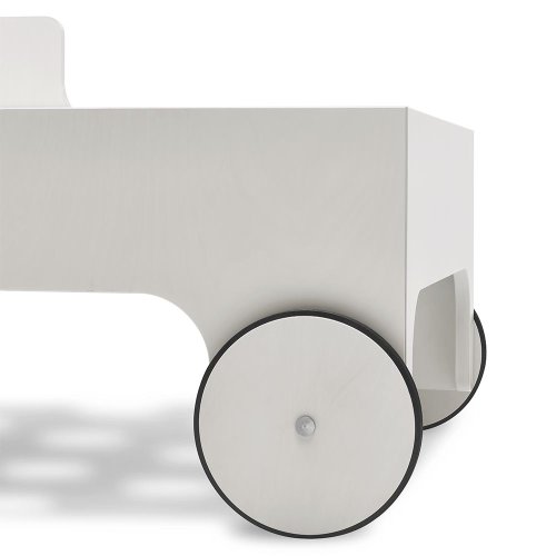 Lit junior R Toddler Bed - Cérusé Blanc