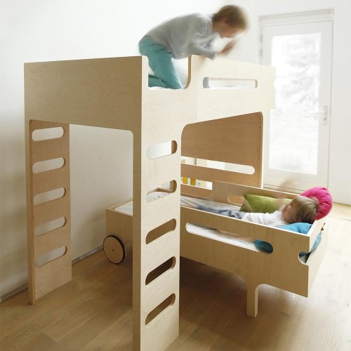 Lit superposé F+ R Bed - Blanc