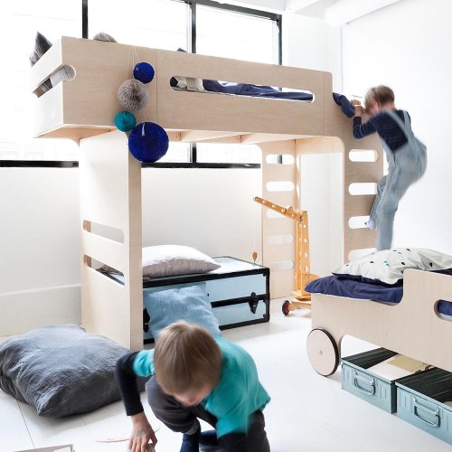 Lit superposé F+ R Bed - Blanc