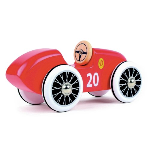 Voiture en bois Petit Bolide - Rouge