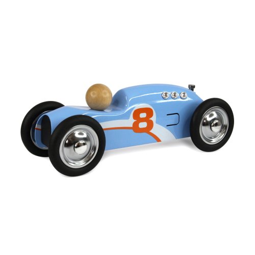 Voiture en métal Rocket - Bleu