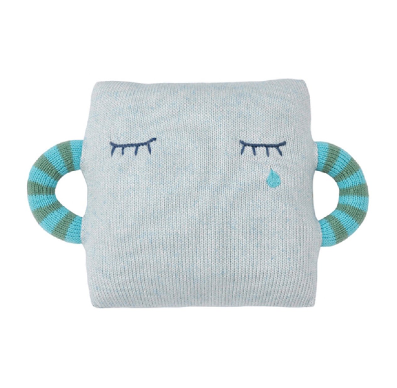 Coussin Tear - Bleu