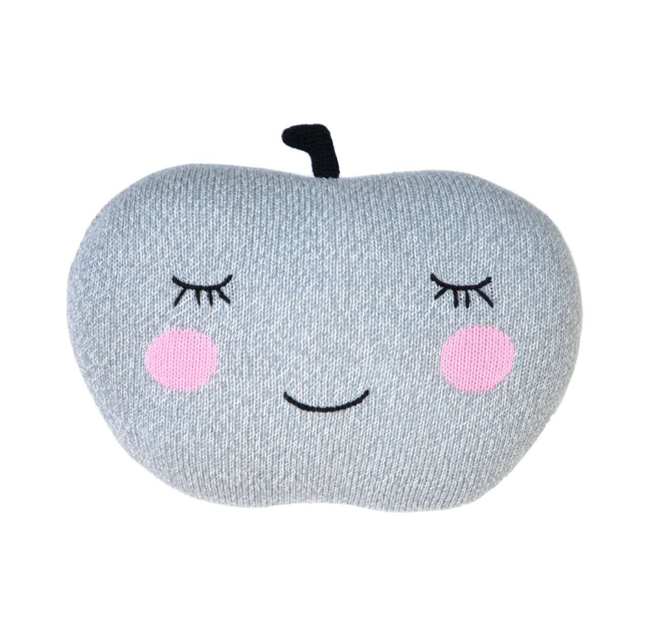 Coussin Pomme - Gris