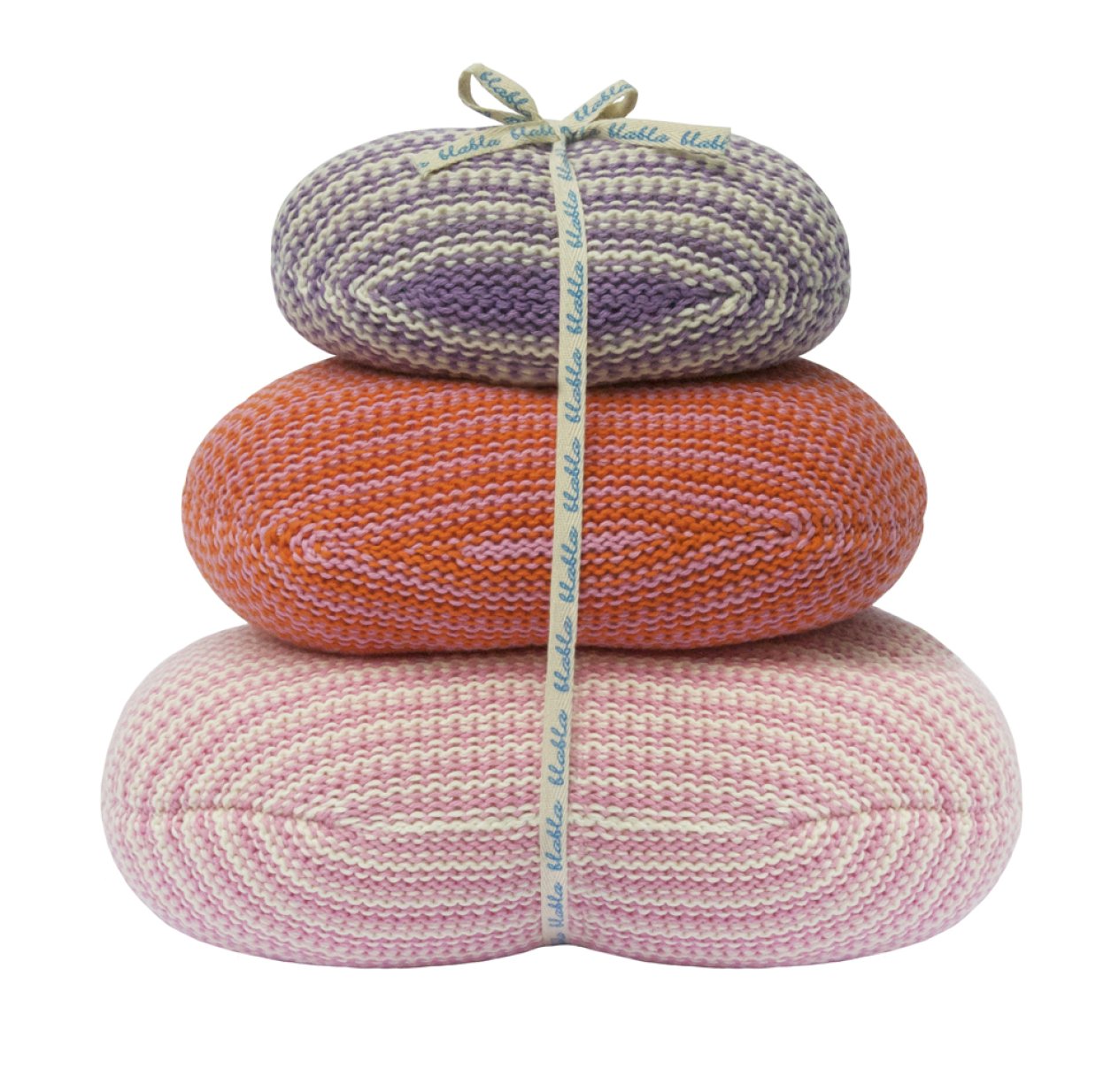 Set de 3 coussins - Rose