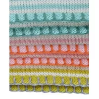 Plaid bébé Little Boat - Anis