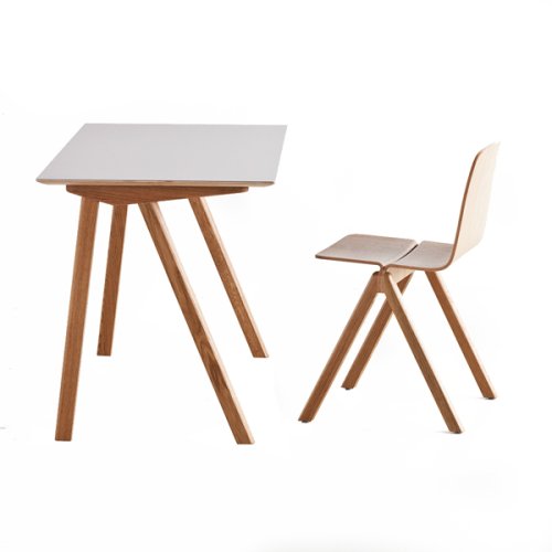 Bureau Copenhague 90 Bouroullec - Chêne/Lino