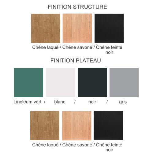 Bureau Copenhague 190 Bouroullec - Chêne