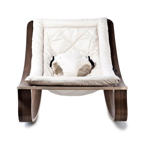 Transat bébé Levo Noyer - Gentle White - Blanc