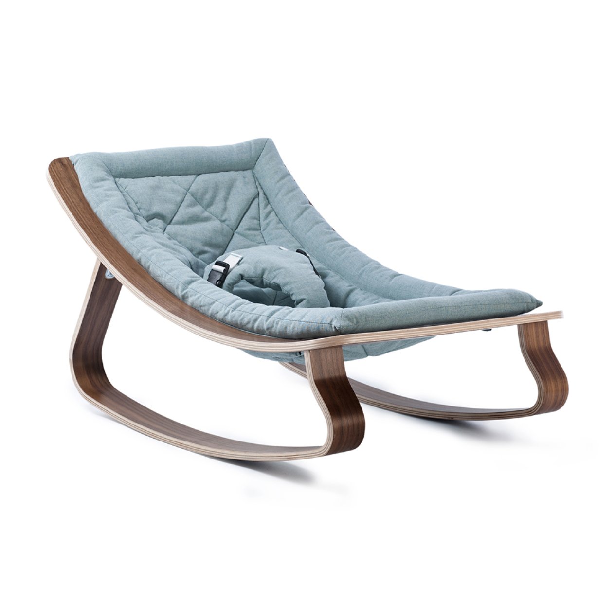 Transat bébé Levo Noyer - Aruba Blue - Bleu