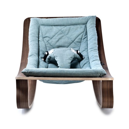 Transat bébé Levo Noyer - Aruba Blue - Bleu