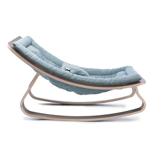 Transat bébé Levo Noyer - Aruba Blue - Bleu