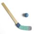 Bâton de hockey - Bleu/Vert