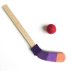 Bâton de hockey - Violet/Orange